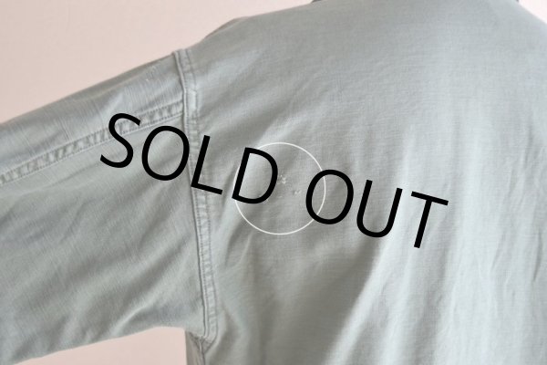 画像16: 1950s US.ARMY OG107 ユーティリティシャツ　 "1st初期"　 実寸ML  (16)