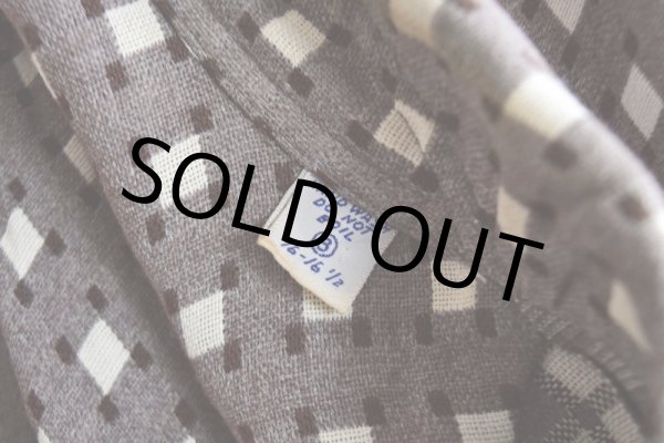 画像5: 1950s unknown レーヨンシャツ　 表記16-16 1/2  (5)