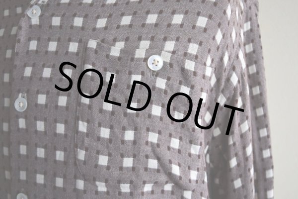 画像9: 1950s unknown レーヨンシャツ　 表記16-16 1/2  (9)