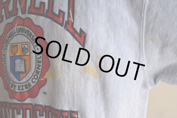 画像10: 1990s Champion リバースウィーブスウェット  "CORNELL UNIVERSITY"  表記M  (10)