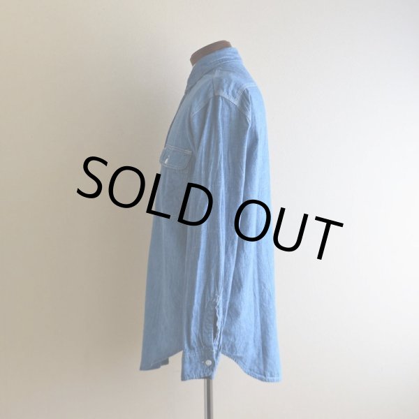 画像4: 1960s BIG MAC シャンブレーンシャツ  表記15-15 1/2  (4)