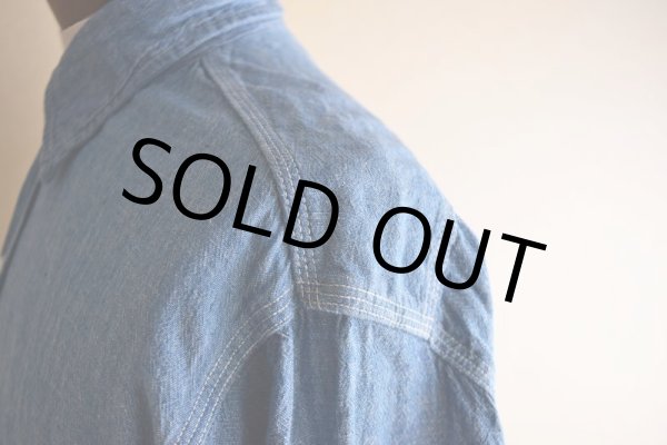 画像15: 1960s BIG MAC シャンブレーンシャツ  表記15-15 1/2  (15)