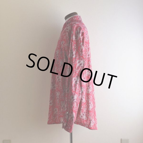 画像4: 1990s J.CREW ペイズリー柄コットンシャツ　 表記L  (4)