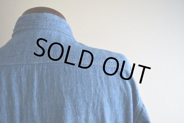 画像14: 1960s BIG MAC シャンブレーンシャツ  表記15-15 1/2  (14)