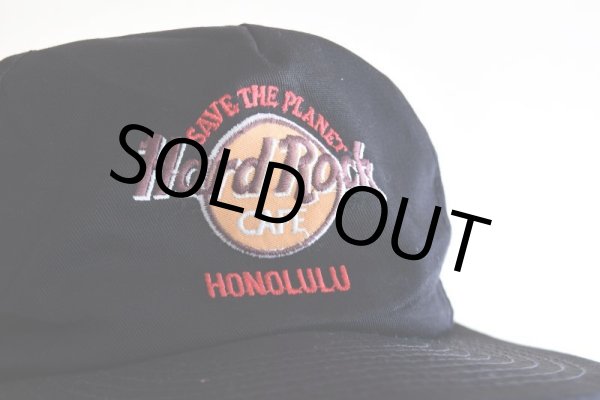 画像6: 1990s Hard Rock CAFE キャップ　 "MADE IN USA"　 表記ONE SIZE FITS ALL  (6)