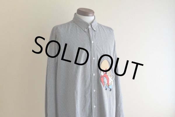 画像6: 1990s ACME CLOTHING CO. LOONEY TUNES チェックシャツ  表記L  (6)