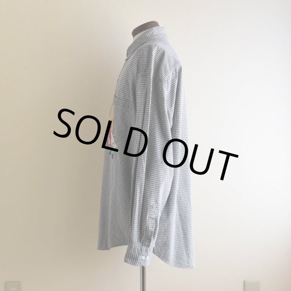 画像4: 1990s ACME CLOTHING CO. LOONEY TUNES チェックシャツ  表記L  (4)