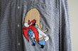 画像8: 1990s ACME CLOTHING CO. LOONEY TUNES チェックシャツ　 表記L  (8)