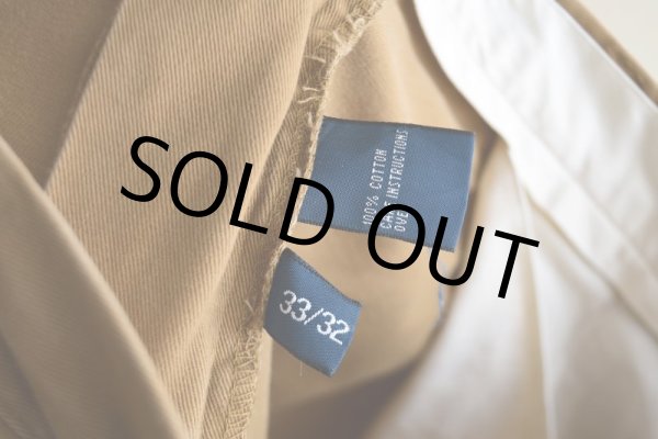 画像5: Polo by RalphLauren ツータックチノトラウザー  "ANDREW PANT"  表記33×32  (5)