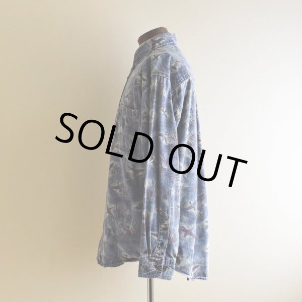 画像4: 1990s Woolrich ハンティング柄シャツ  "MADE IN USA"  表記M  (4)