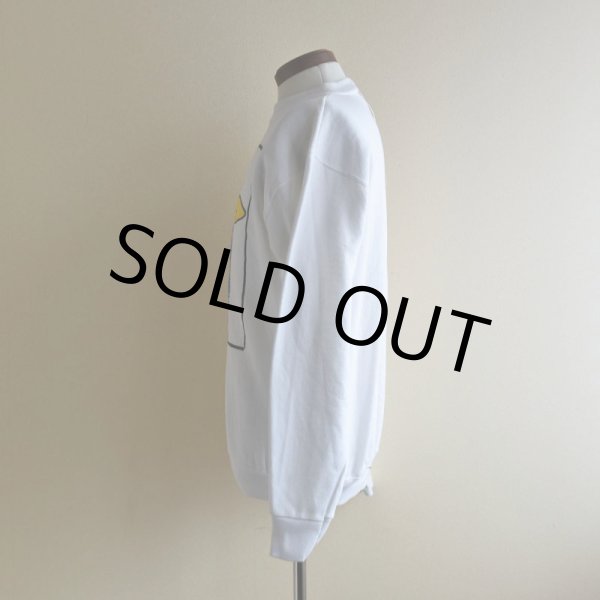 画像4: 1990s LISTEN HONEY 'cat woman' アートスウェット　 "MADE IN USA"　 表記M  (4)