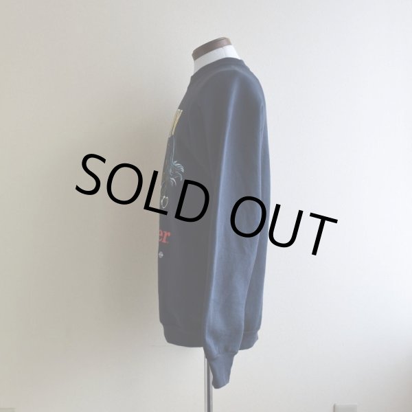 画像4: 1980s Budweiser SALUTES YOU！ ARMY プリントスウェット　 "MADE IN USA"　 表記L  (4)