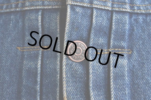 画像10: 1990s Ralph Lauren 1st TYPE デニムジャケット  "バックシンチ付き"  表記8  (10)