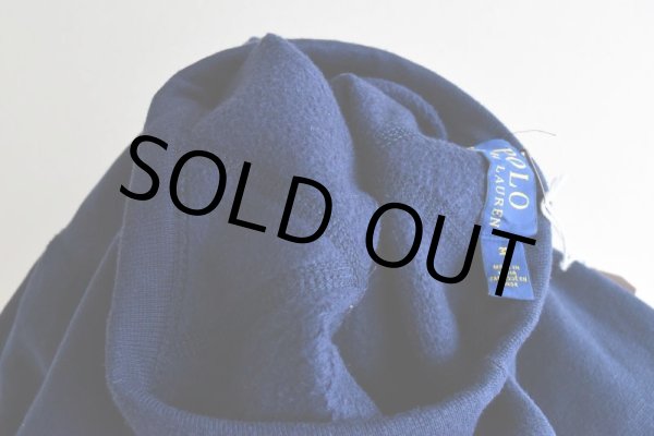 画像14: POLO RALPH LAUREN 両Vフロッキースウェット  表記M  (14)