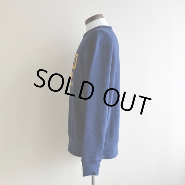 画像4: POLO RALPH LAUREN 両Vフロッキースウェット  表記M  (4)