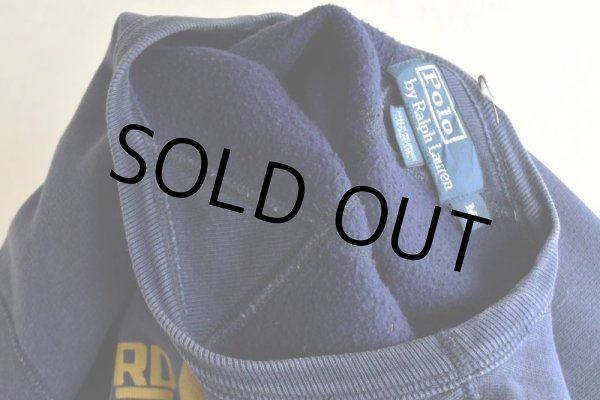 画像15: 1990s Polo by RalphLauren NAVAL STATION スウェット  "はめ込み両V"  表記M  (15)