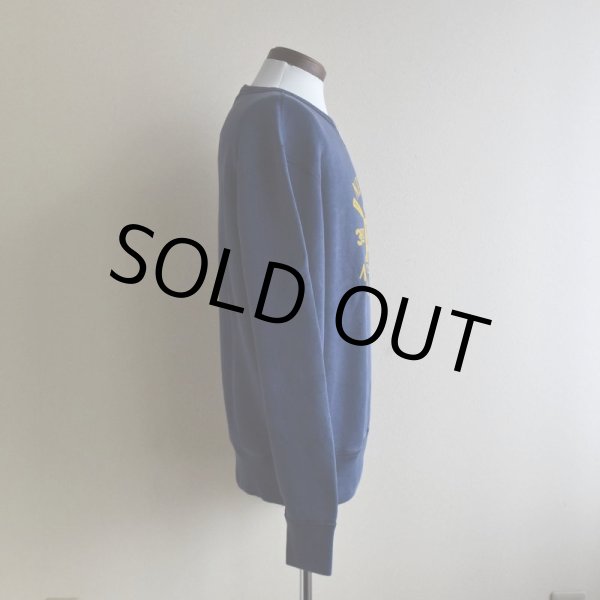 画像2: 1990s Polo by RalphLauren NAVAL STATION スウェット  "はめ込み両V"  表記M  (2)