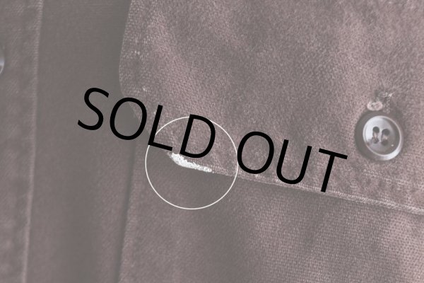 画像12: 1970s Woolrich シャモアクロスシャツ  "MADE IN USA"  実寸ML  (12)