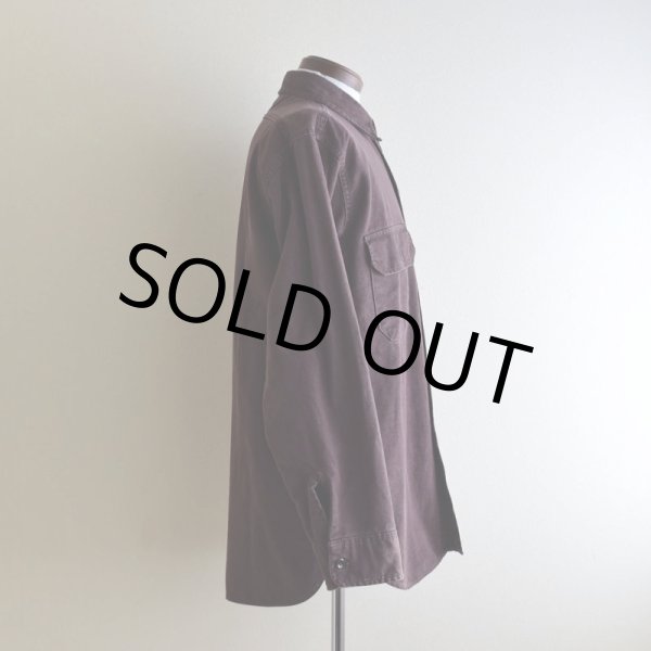 画像2: 1970s Woolrich シャモアクロスシャツ  "MADE IN USA"  実寸ML  (2)