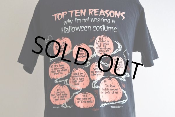画像8: 1990s Halloween 蓄光プリントTシャツ  "MADE IN USA"  表記L  (8)