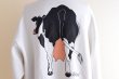 画像11: 1990s OLDLAND COW 両面プリントスウェット　 "MADE IN USA"　 表記XL  (11)