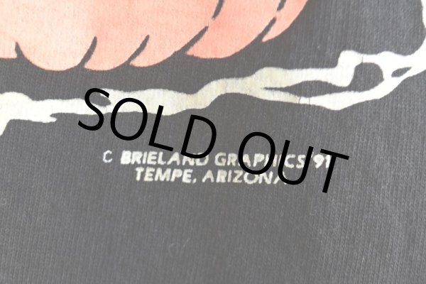 画像10: 1990s Halloween 蓄光プリントTシャツ  "MADE IN USA"  表記L  (10)