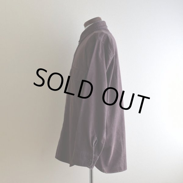 画像4: 1970s Woolrich シャモアクロスシャツ  "MADE IN USA"  実寸ML  (4)