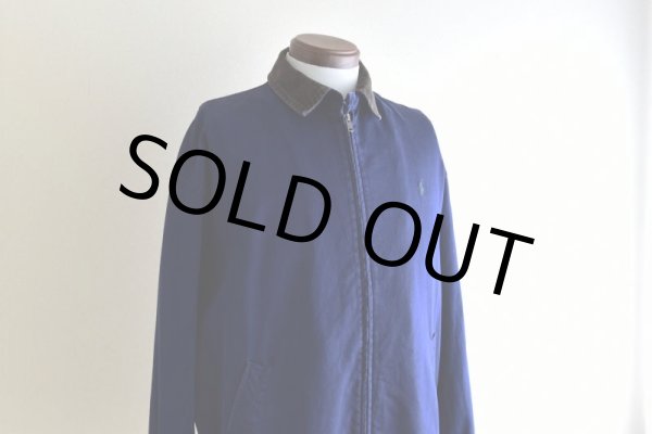 画像6: Polo by RalphLauren チンスト付きコットンジャケット  "襟コーデュロイ"  表記M  (6)