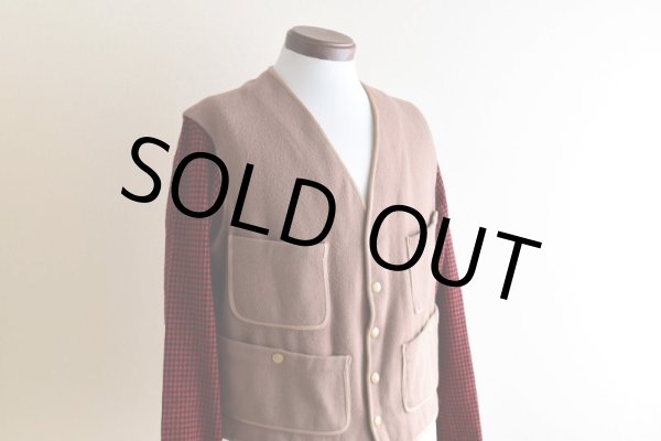 画像6: 1930s L.L.Bean ウールハンティングジャケット  表記42  (6)