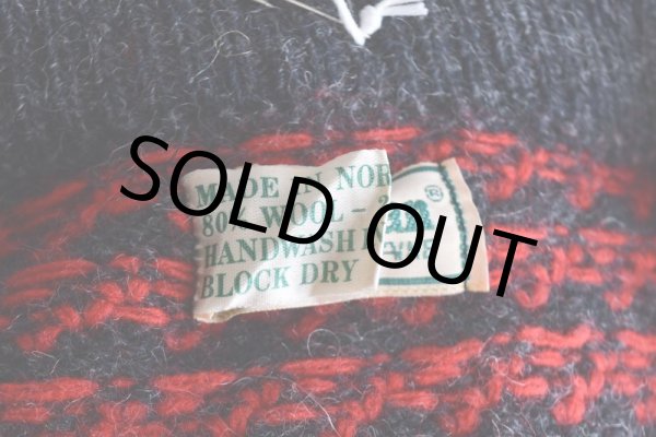 画像6: 1980s L.L.Bean バーズアイセーター  "MADE IN NORWAY"  表記L  (6)