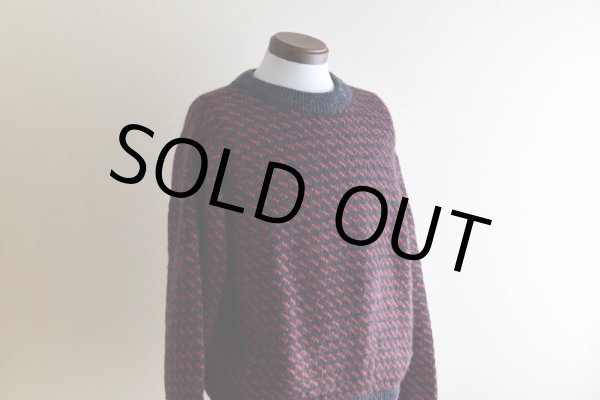 画像7: 1980s L.L.Bean バーズアイセーター  "MADE IN NORWAY"  表記L  (7)