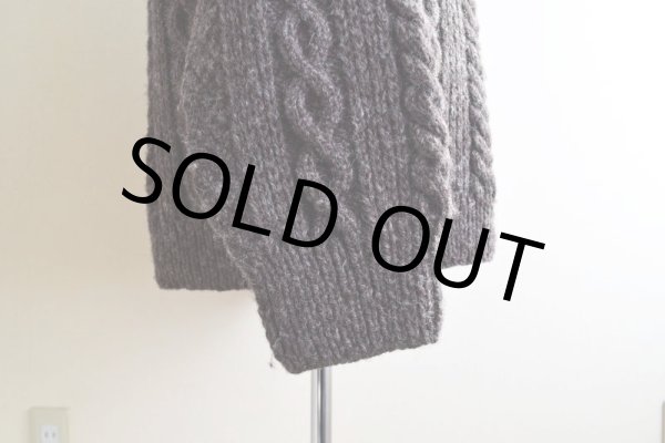 画像11: Janette Murray フィッシャーマンセーター　 "MADE IN SCOTLAND"　 実寸L  (11)