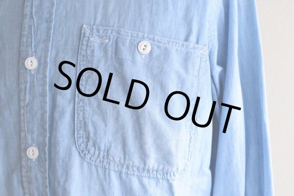 画像9: 1980-90s Polo RALPH LAUREN ガチャポケシャンブレーシャツ  "MADE IN USA"  表記S  (9)