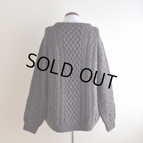 画像3: Janette Murray フィッシャーマンセーター　 "MADE IN SCOTLAND"　 実寸L  (3)