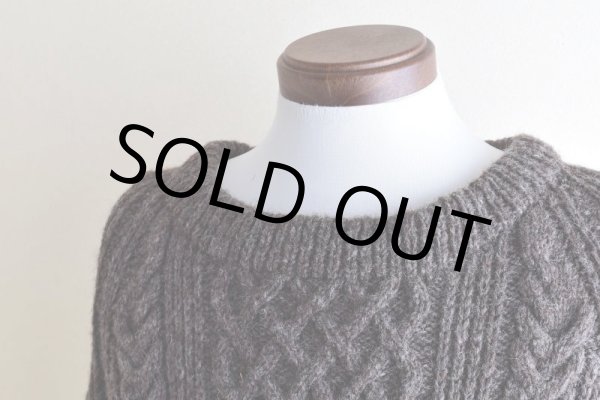 画像7: Janette Murray フィッシャーマンセーター　 "MADE IN SCOTLAND"　 実寸L  (7)