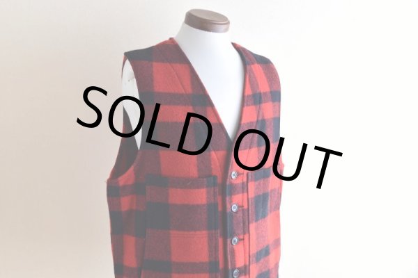 画像6: 1990s FILSON マッキーノウールベスト　 "MADE IN USA"　 実寸L〜  (6)