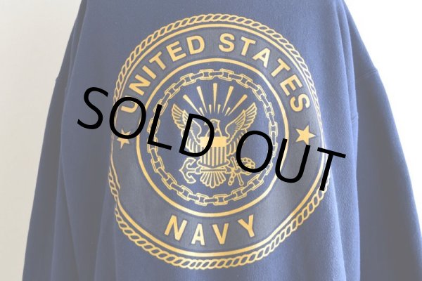 画像8: US.NAVY スウェット  "MADE IN USA"  表記XL  (8)