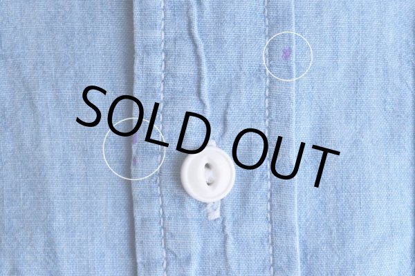 画像16: 1980-90s Polo RALPH LAUREN ガチャポケシャンブレーシャツ  "MADE IN USA"  表記S  (16)