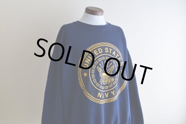 画像6: US.NAVY スウェット  "MADE IN USA"  表記XL  (6)