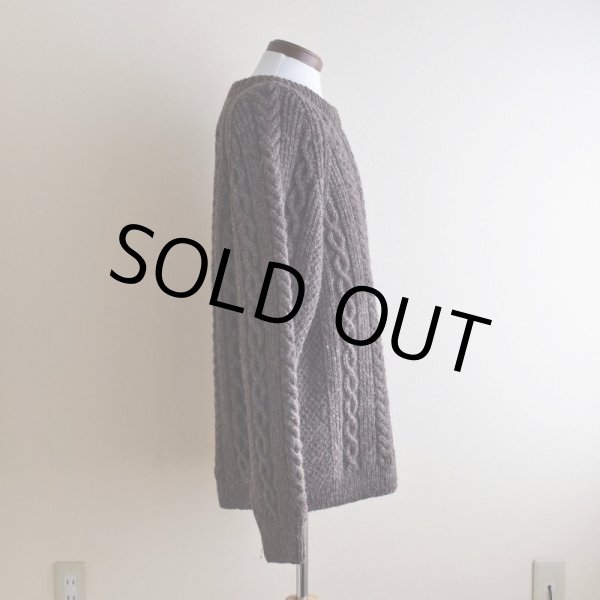 画像2: Janette Murray フィッシャーマンセーター　 "MADE IN SCOTLAND"　 実寸L  (2)