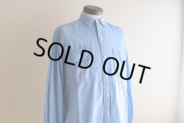 画像6: 1980-90s Polo RALPH LAUREN ガチャポケシャンブレーシャツ  "MADE IN USA"  表記S  (6)