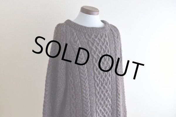 画像6: Janette Murray フィッシャーマンセーター　 "MADE IN SCOTLAND"　 実寸L  (6)