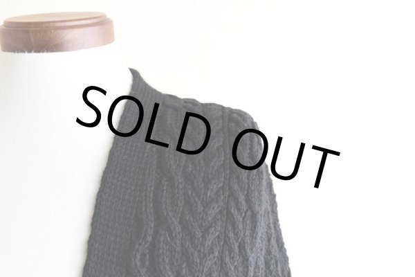 画像8: ARAN SWEATER MARKET フィッシャーマンニットカーディガン　 "MADE IN IRELAND"　 表記M  (8)