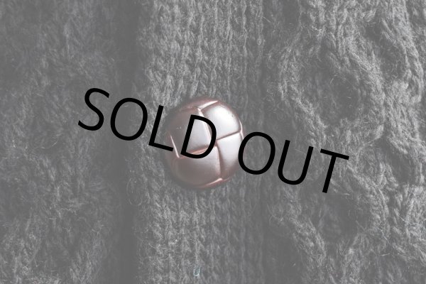 画像10: ARAN SWEATER MARKET フィッシャーマンニットカーディガン　 "MADE IN IRELAND"　 表記M  (10)