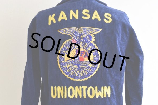 画像14: 1990s FFA コーデュロイジャケット　 "KANSAS"　 表記36  (14)