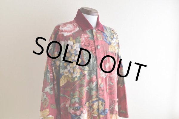 画像7: Smith&Hawken ボタニカル柄カバーオール　 "MADE IN USA"　 表記S  (7)