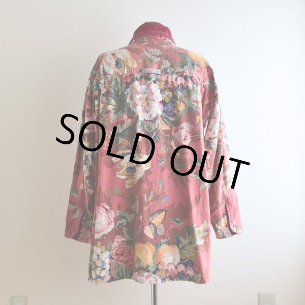 画像3: Smith&Hawken ボタニカル柄カバーオール　 "MADE IN USA"　 表記L  (3)