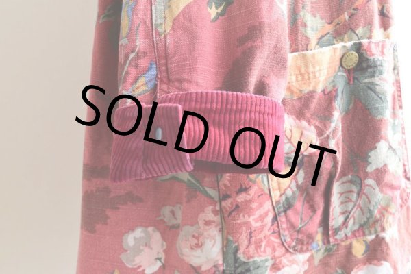 画像15: Smith&Hawken ボタニカル柄カバーオール　 "MADE IN USA"　 表記L  (15)