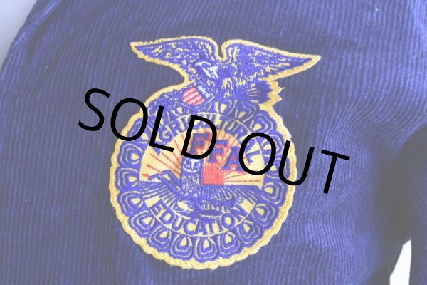 画像8: 1990s FFA コーデュロイジャケット　 "KANSAS"　 表記36  (8)