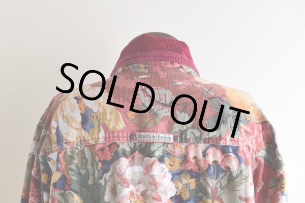 画像16: Smith&Hawken ボタニカル柄カバーオール　 "MADE IN USA"　 表記L  (16)